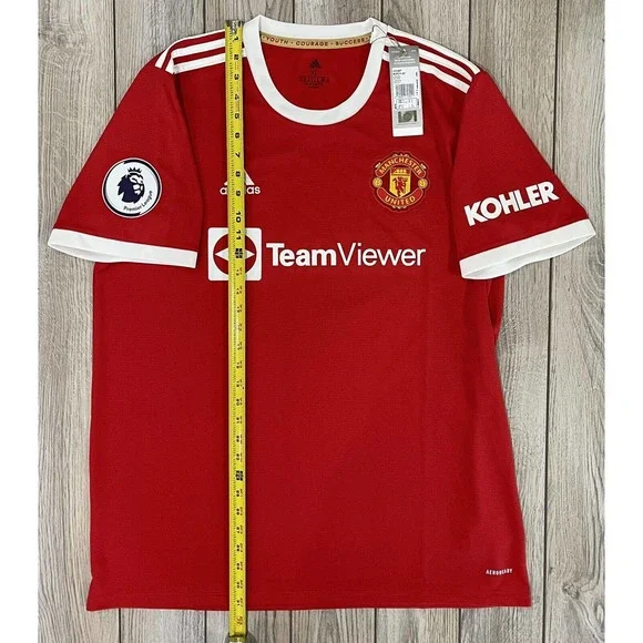 NWT Authentic Adidas Manchester United Home Jersey 21-22 FERNANDES